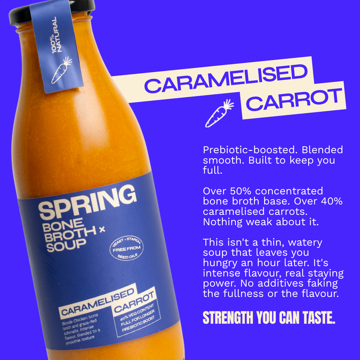 Caramelised Carrot Soup